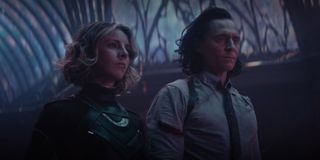 sylvie and loki standing in the citadel in loki's season 1 finale