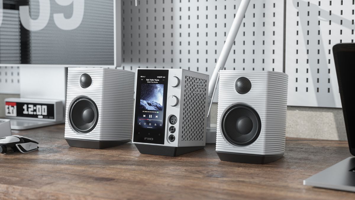 Fiio’s compact speakers – with aptX Bluetooth streaming – could be your new desktop darlings