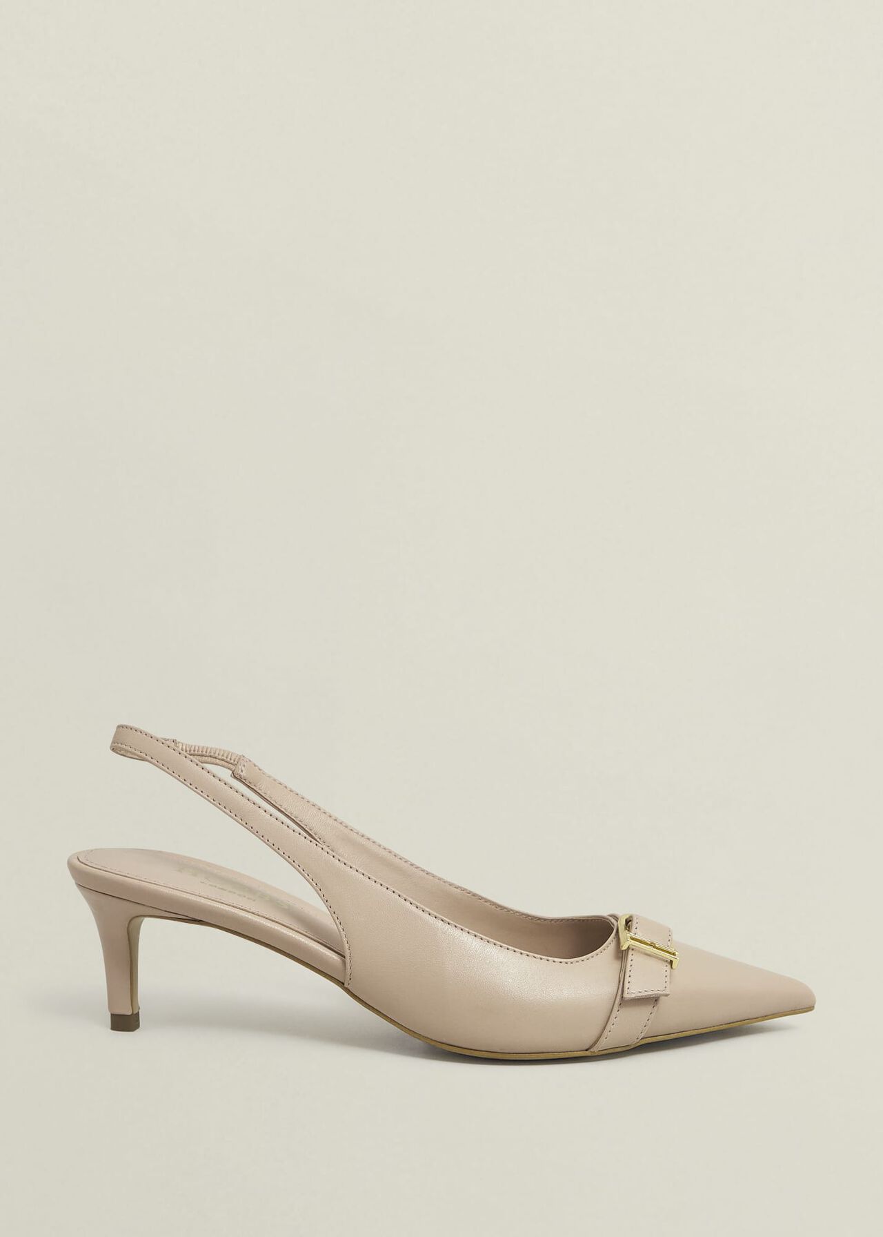 Jude Leather Slingbacks