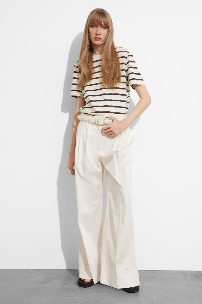 Wide Tailored Trousers