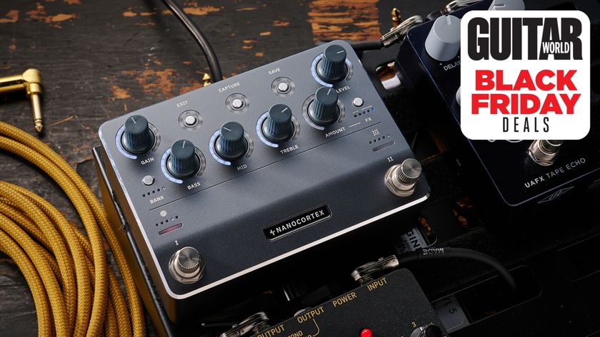 A Neural DSP Nano Cortex on a pedalboard