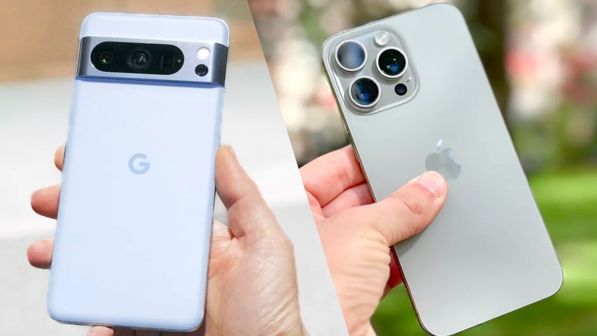 Google Pixel 8 Pro vs iPhone 15 Pro Max