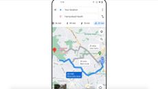 Google Maps has updated its cycling route information with added detail such as warnings for steep hills and heavy traffic