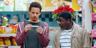 Eric André and Lil Rel Howery in Bad Trip