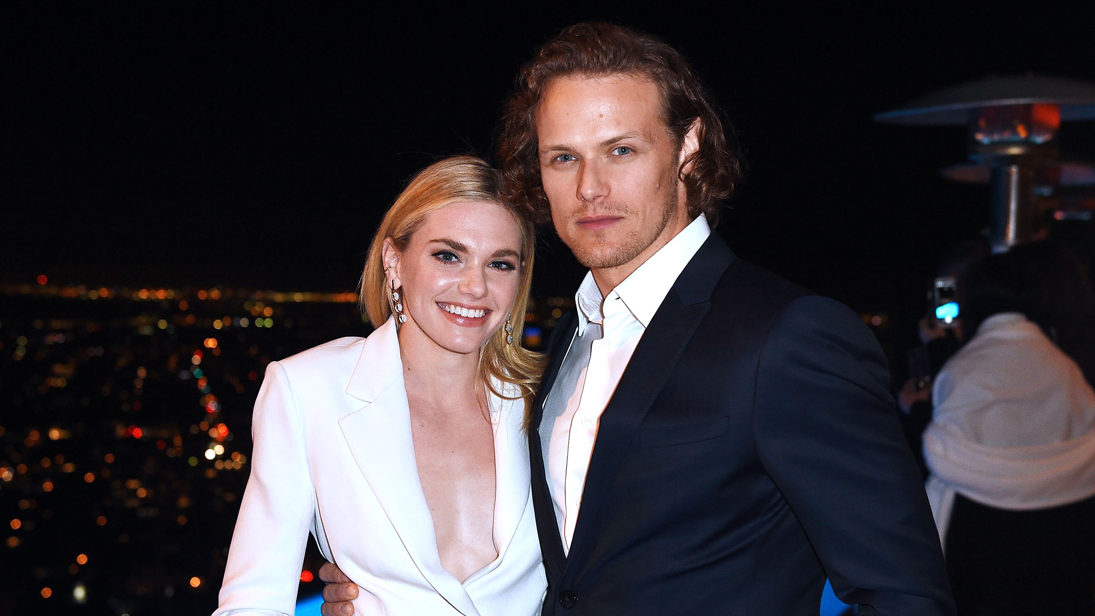Who Is Sam Heughan's Girlfriend? - 8 MacKenzie Mauzy Facts You Didn't Know  | Marie Claire (US)