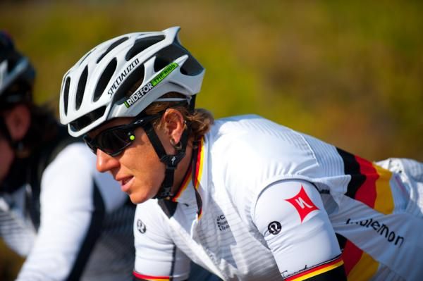 Ina Teutenberg is the team's most experienced rider