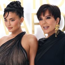 Kylie Jenner and Kris Jenner attend the 2022 CFDA Awards at Casa Cipriani on November 07, 2022 in New York City. 