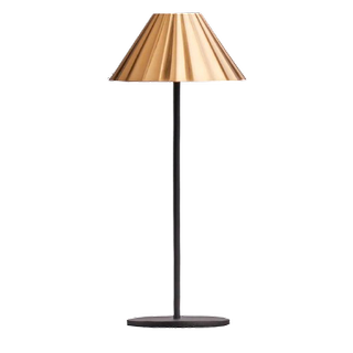 Gold table lamp