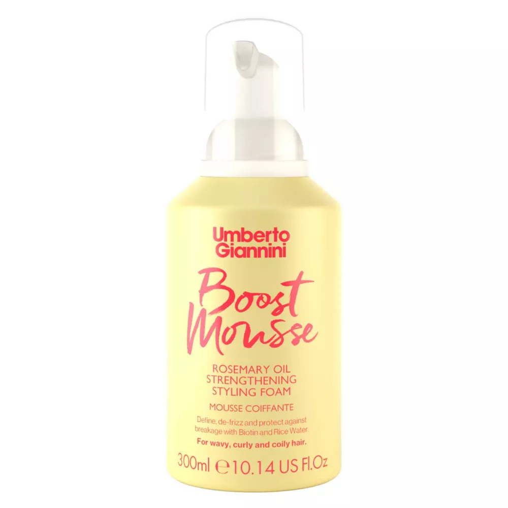 Umberto Giannini Boost Mousse Rosemary Oil Strengthening Styling Foam 290ml