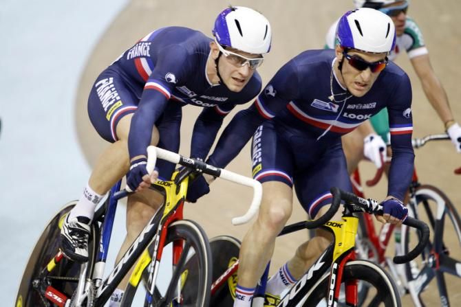 Vivien Brisse and Morgan Kneisky (France) took out the Madison world title