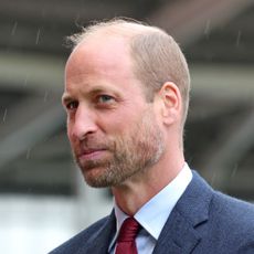 Prince William visits the Scarlets Rugby Union team in Wales on September 10, 2024.