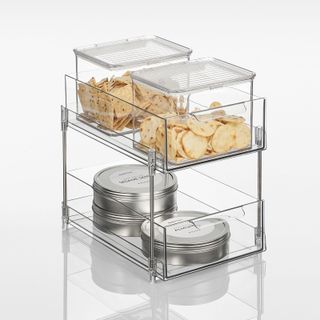 2-Tier Organizer With Pull-Out Drawers 13 X 9 X 7.5