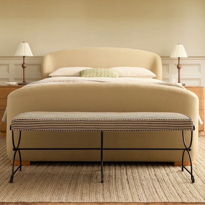 Pierce &amp;amp; Ward Iron Bench