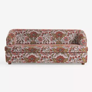 Patterned sofa