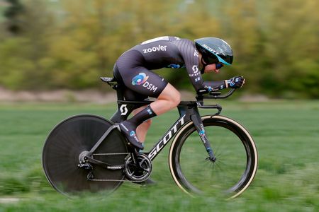 LUXEMBOURG LUXEMBOURG APRIL 30 Lorena Wiebes of Netherlands and Team DSM during the 13th Ceratizit Festival Elsy Jacobs 2021 Prologue a 22km Individual Time Trial stage from Luxembourg to LuxembourgCessange 305m ITT felsy UCIProSeries April 30 2021 in Luxembourg Luxembourg Photo by Bas CzerwinskiGetty Images