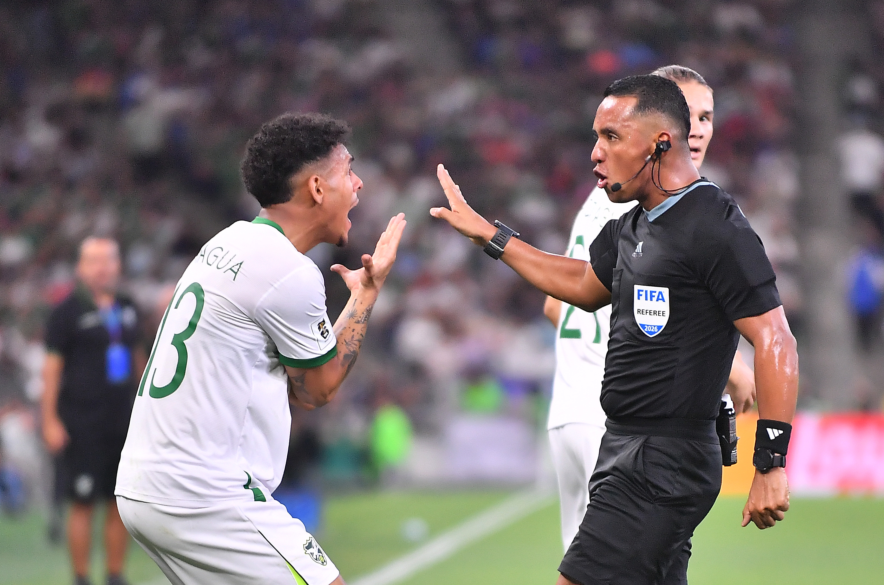 Referee Ivan Barton