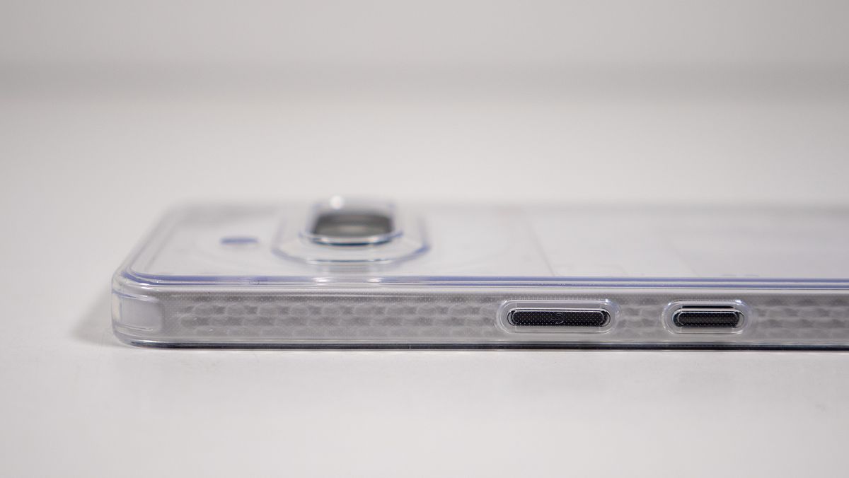 A close-up look at Tudia Lucion cases for the Nothing Phone 3a
