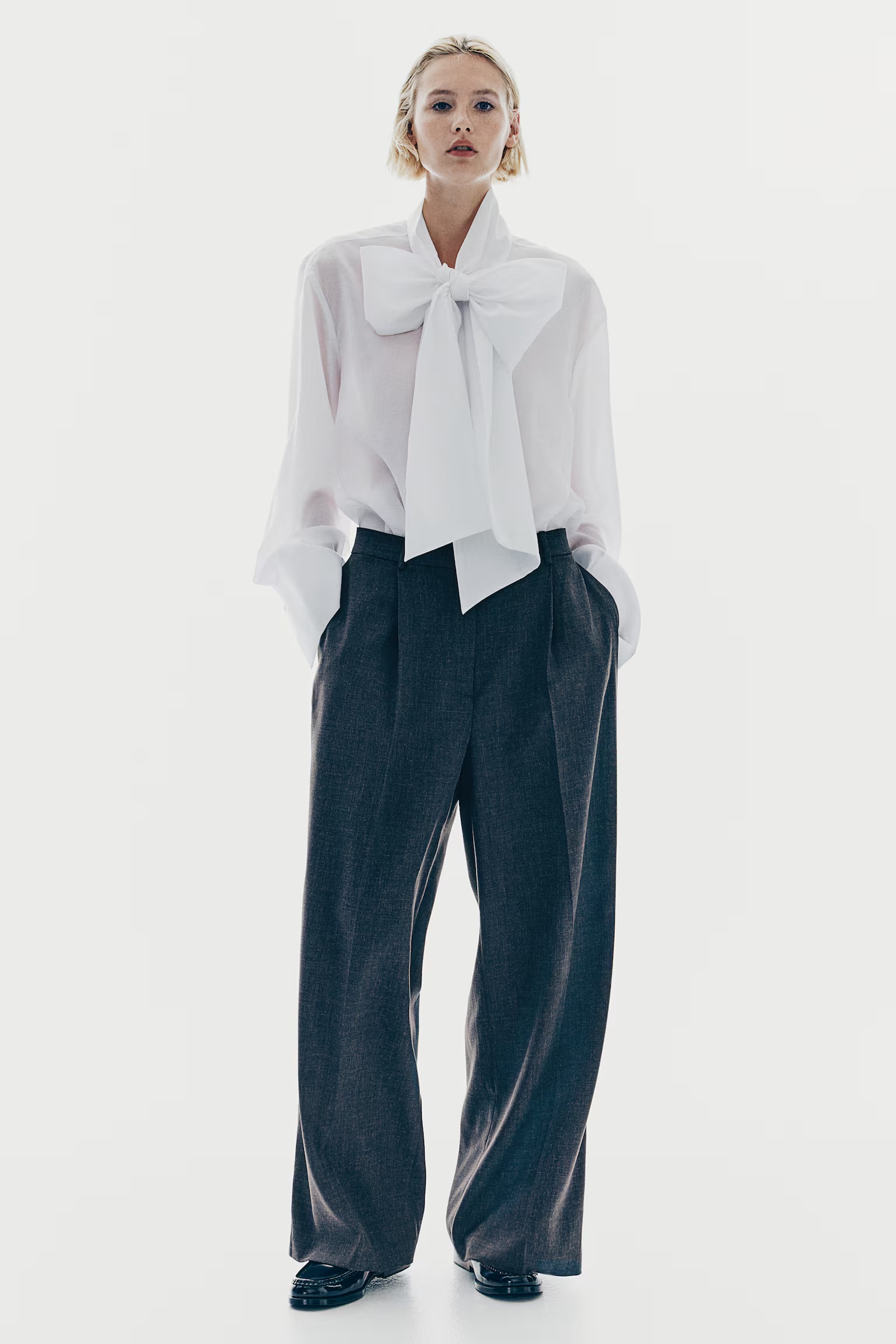 H&amp;amp;M, Straight Tailored Trousers