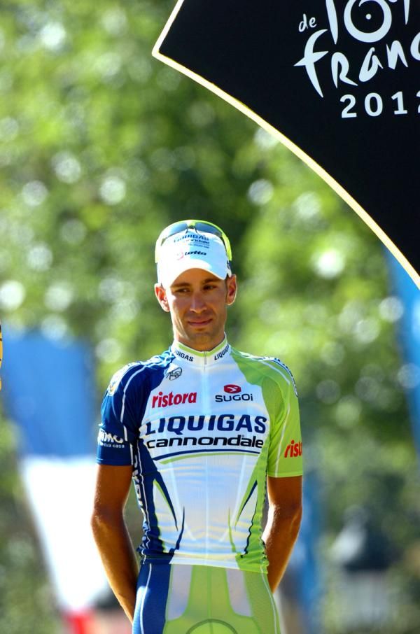 Vincenzo Nibali (Liquigas) finished third in the Tour