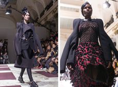 Comme des Gar&ccedil;ons a/w 2019 fashion show