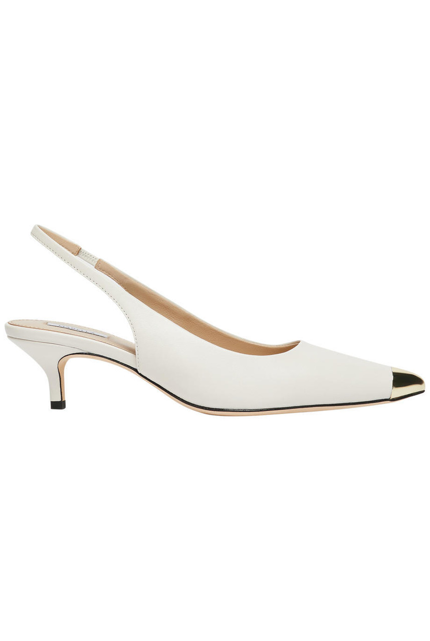 Metal-Toe Slingbacks