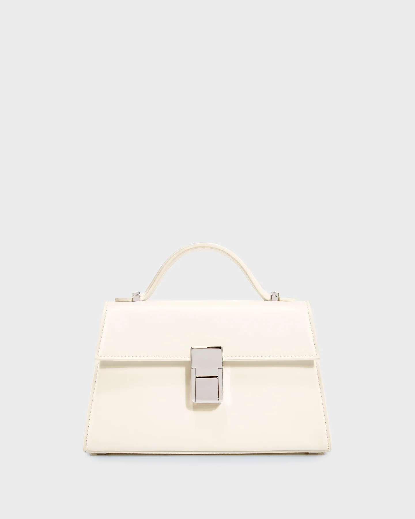 Marina Raphael , Micro Stella in Cream Leather