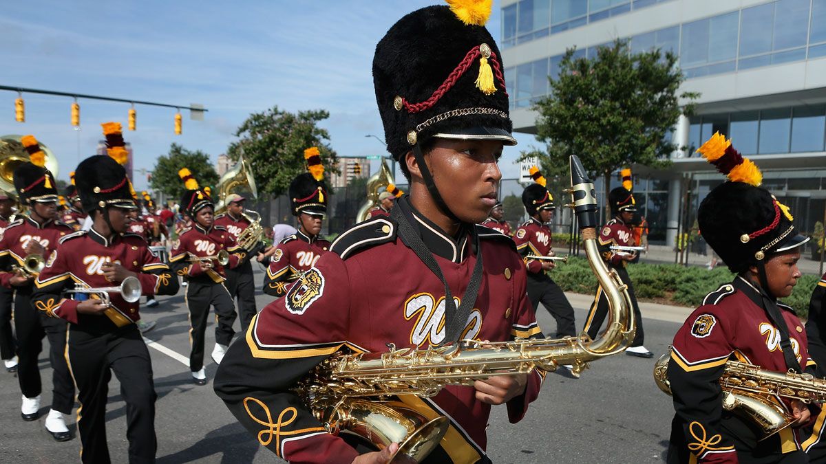 Labor Day marching band