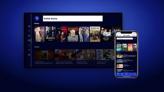 PBS app and programming on a TV screen and a mobile device