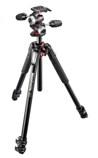 Manfrotto 055 Aluminum 3-Section tripod &amp; 3-Way Head
| now £173.99Save £75