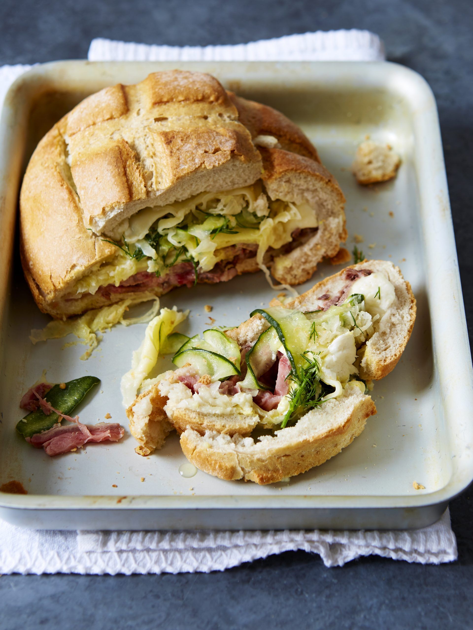 Reuben sandwich loaf recipe