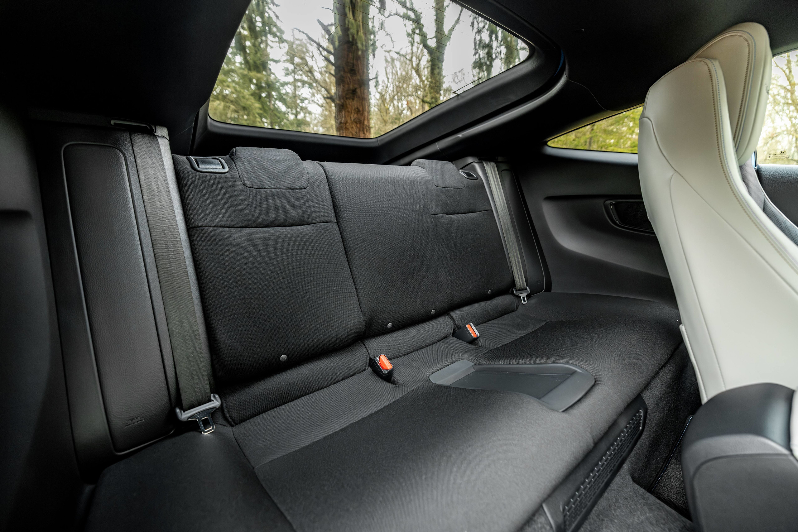 ... but cramped rear seats