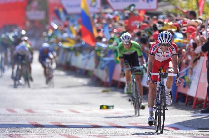 Moreno beats Kelderman to the line