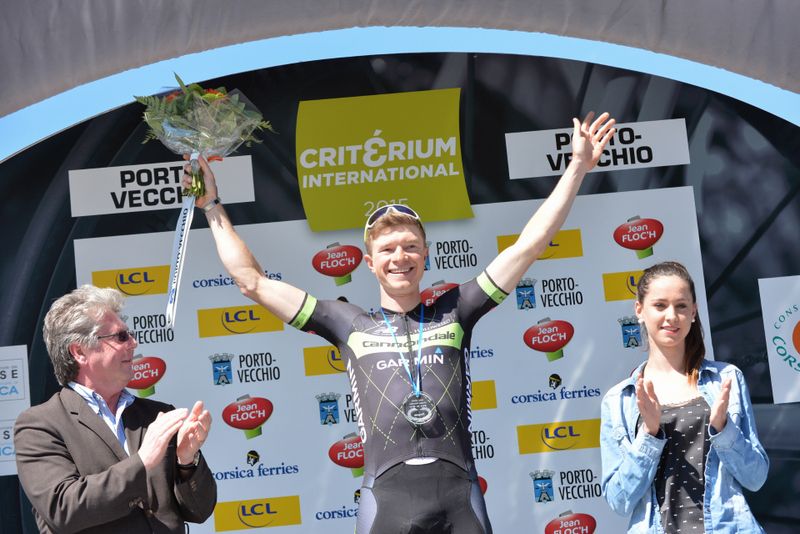 A jubilant Ben King (Cannondale-Garmin)