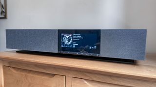 The Cambridge Audio Evo One in a living room.