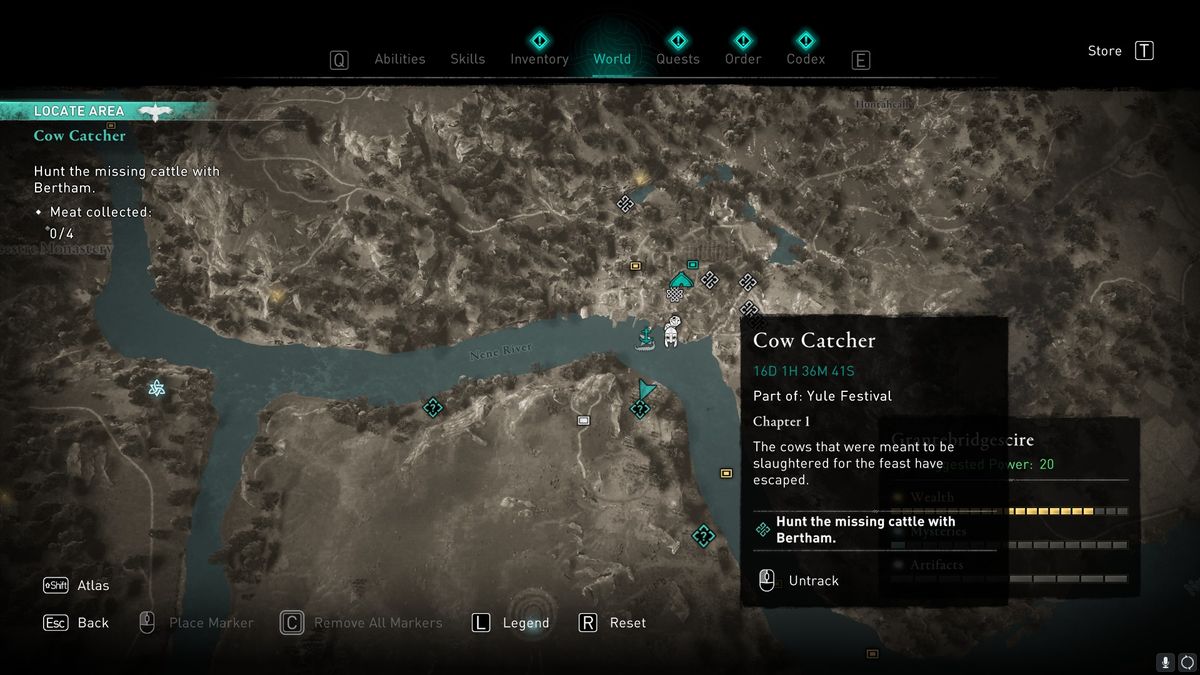 AC Valhalla build cattle farm