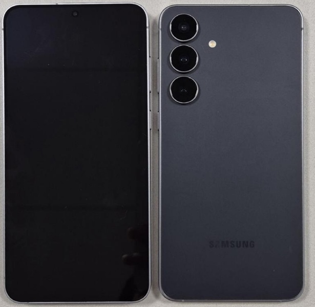 The World Power Consortium's Qi2 certification listing for the Galaxy S25 FE shows its real-life look, with silver rings around its cameras and relatively thin display bezels.