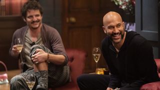Pedro Pascal and Keegan-Michael Key in The Bubble