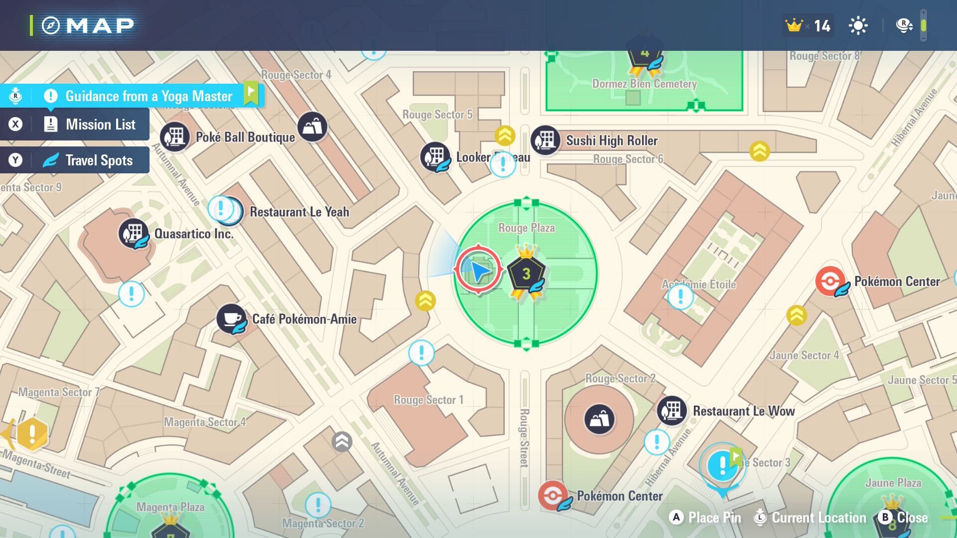 Where to find the Yoga Master in Pokemon Legends: Z-A