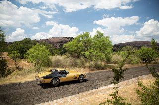 The black and gold 1969 Chevrolet Corvette Stingray driven by Apollo 12 astronaut Alan Bean has been added to the Historic Vehicle Association's National Historic Vehicle Register.