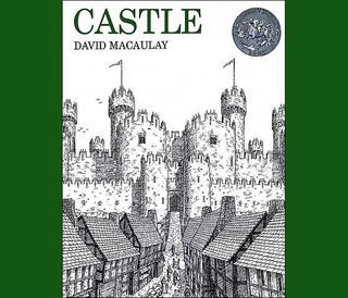 Castle book cover with a castle ink illustration