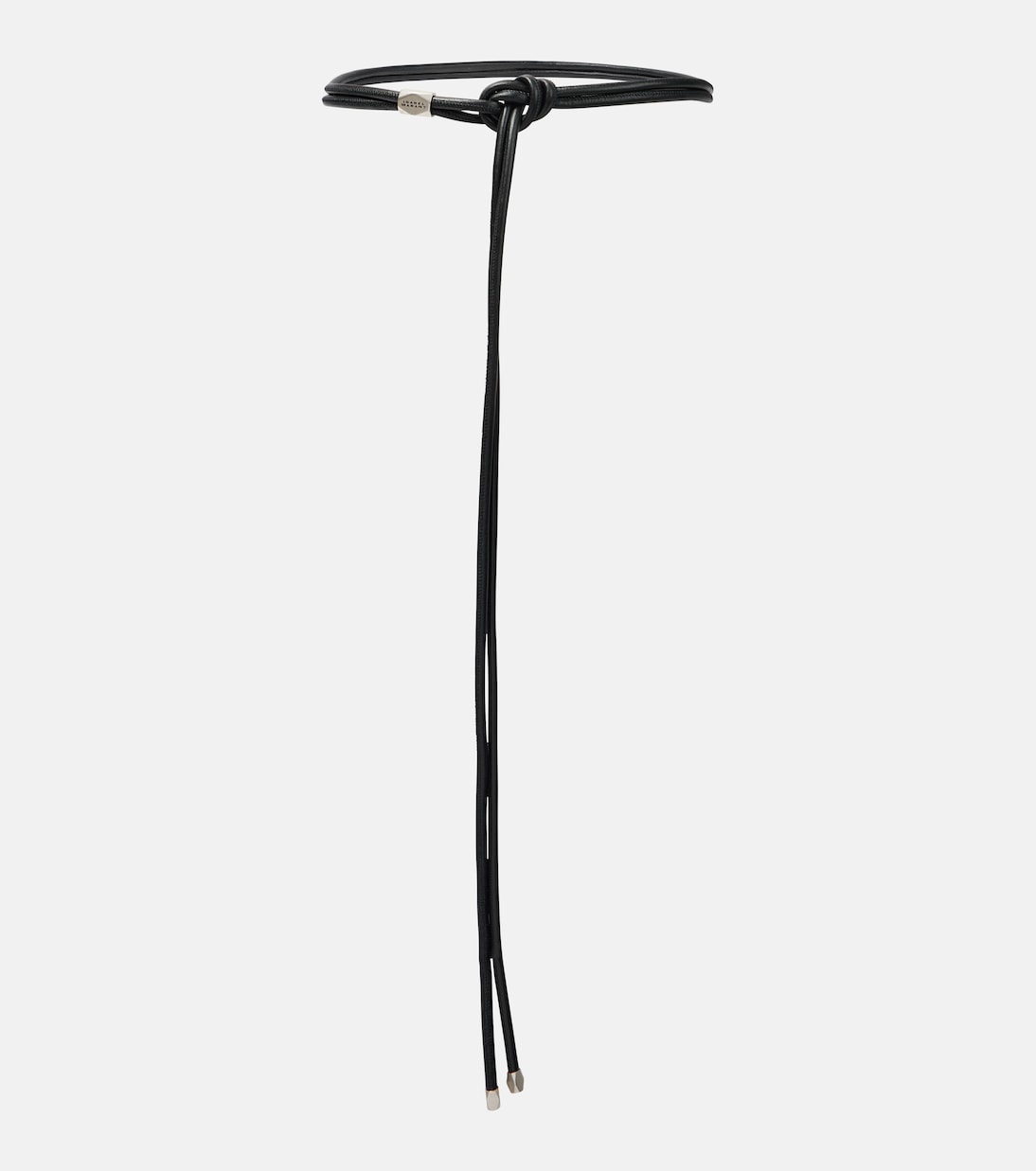Silvia Leather Belt in Black - Isabel Marant