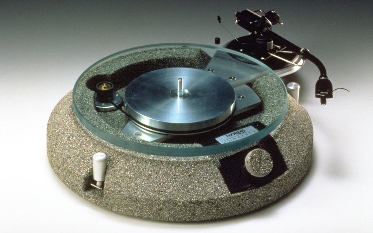 Thorens Concrete Turntable, 1988