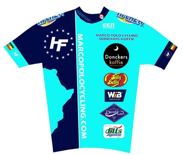 The 2012 Marco Polo team jersey.