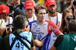 Groupama-FDJ's Arnaud Demare after winning stage 18 at the tour de France