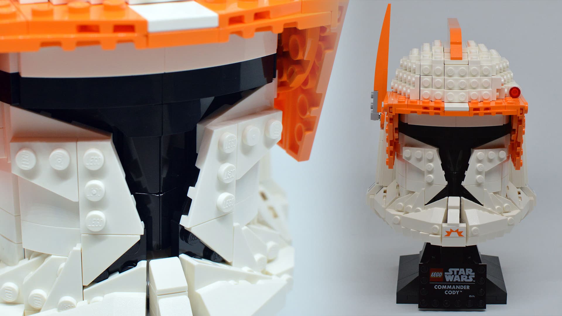 Lego Star Wars Clone Commander Cody Helmet review