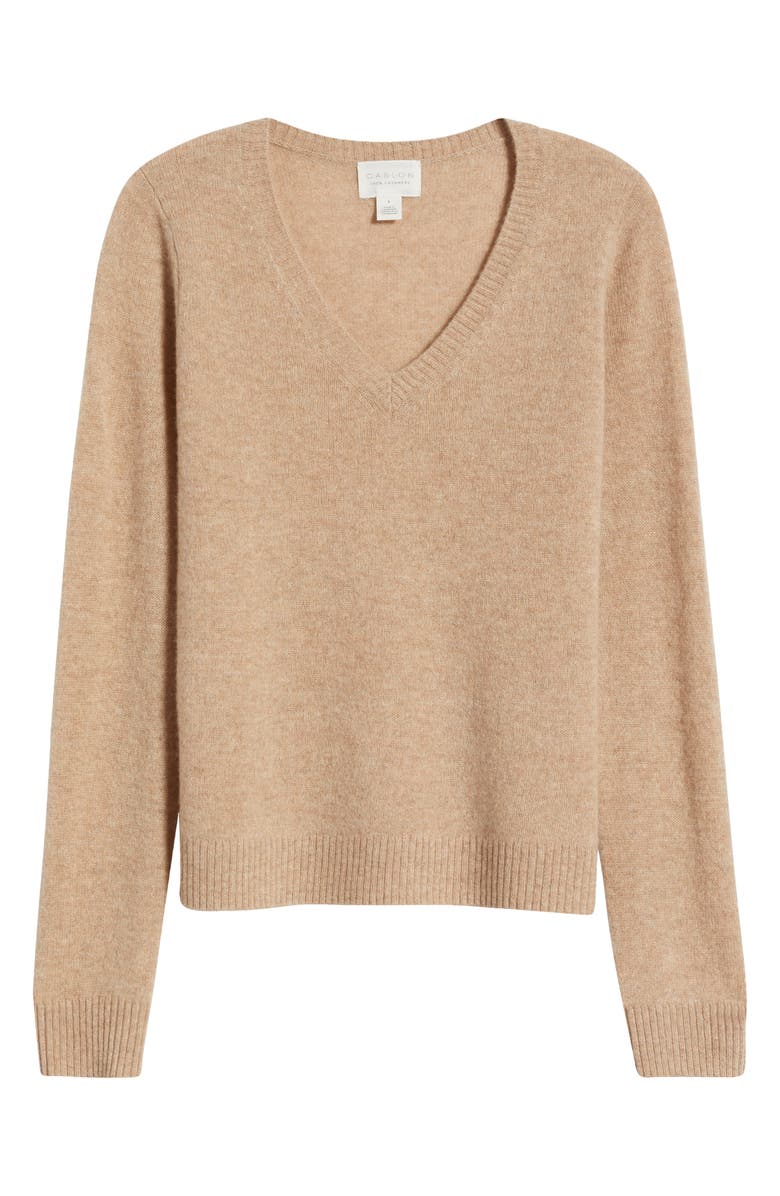 Caslon&amp;reg; Cashmere V-Neck Sweater