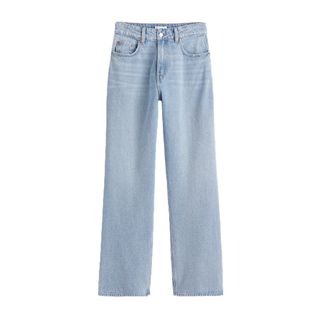 H&M Loose Straight High Jeans