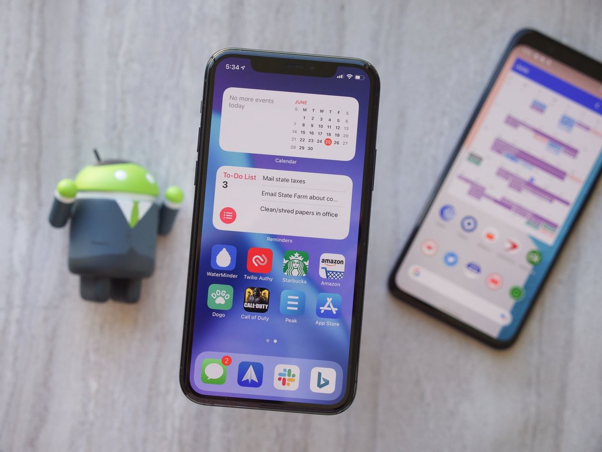 iOS 14 and Android 11