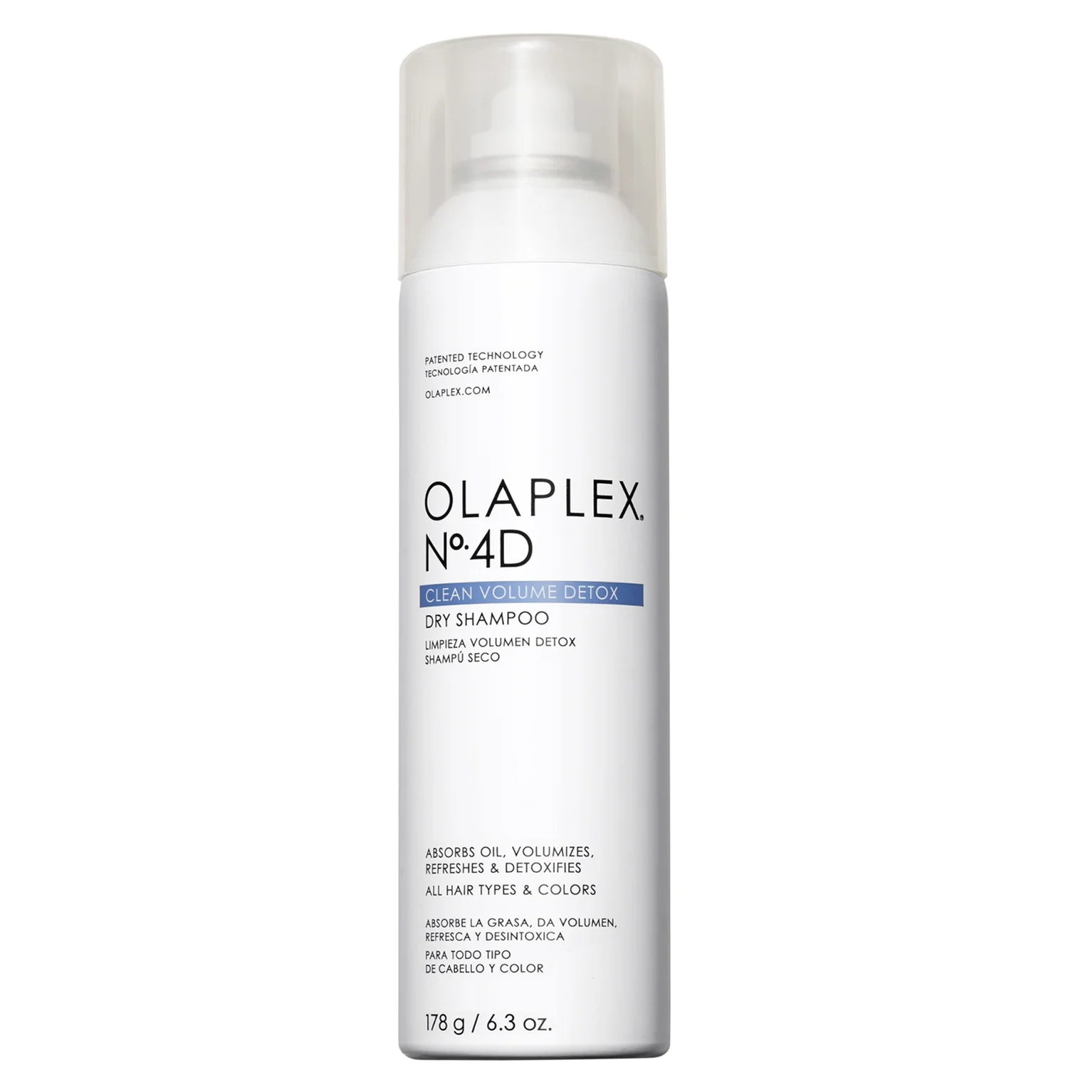 Olaplex No.4d Clean Volume Weightless Oil-Absorption Detox Dry Shampoo 250ml
