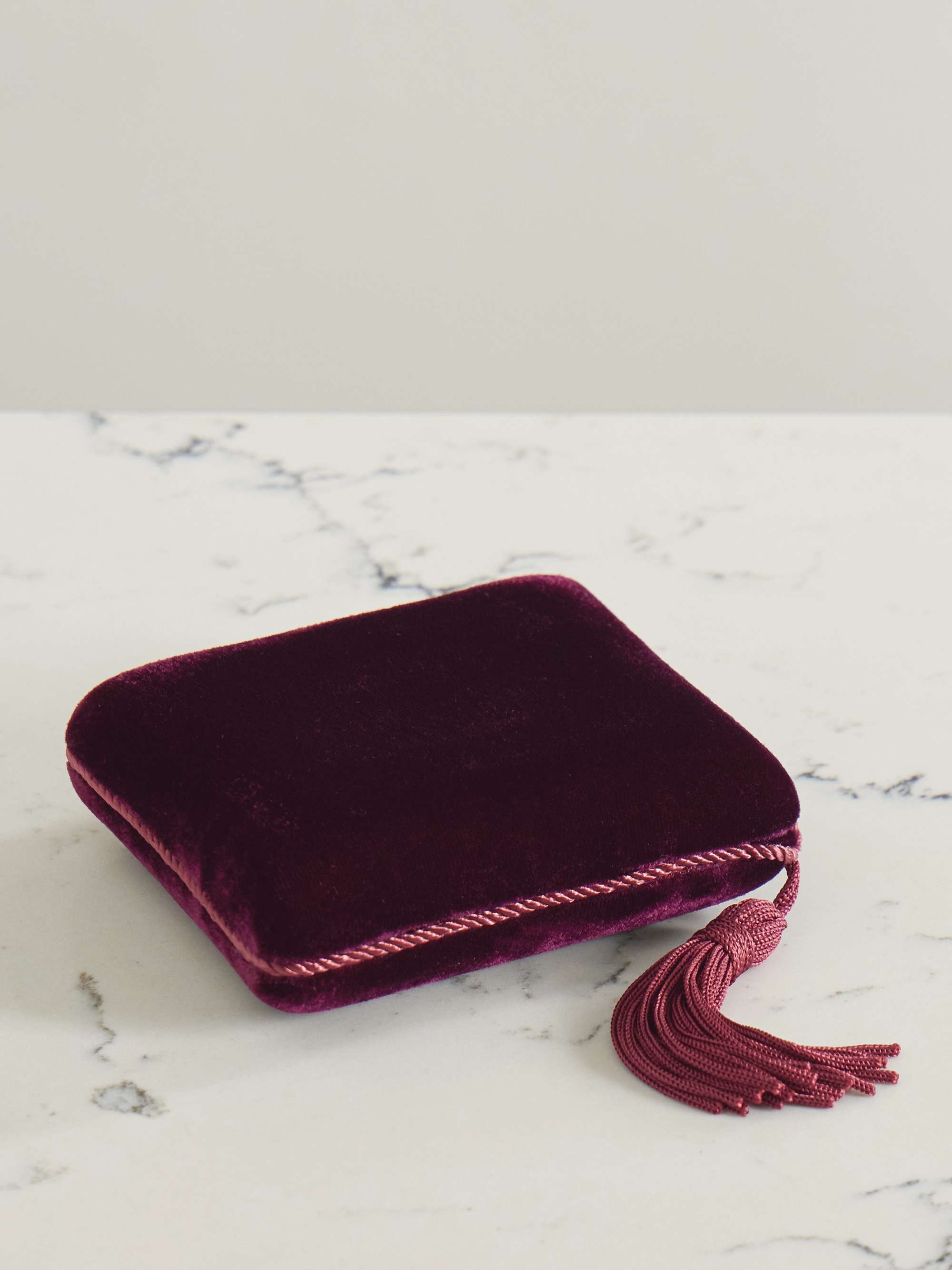 Hanging Velvet Jewelry Box